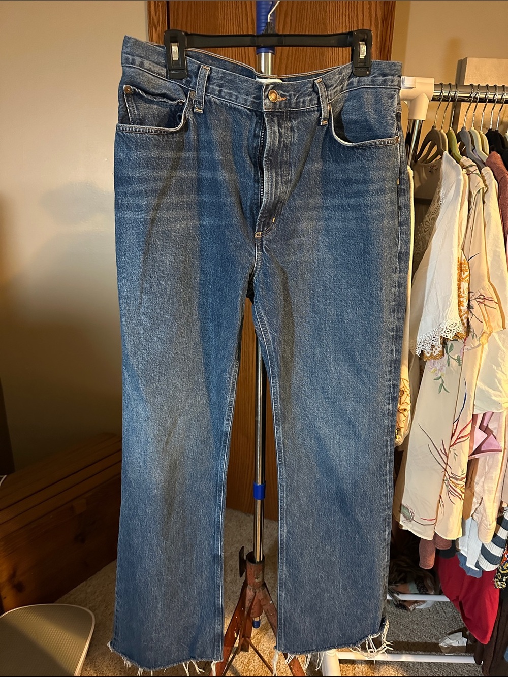 Agolde Straight-Leg Jeans